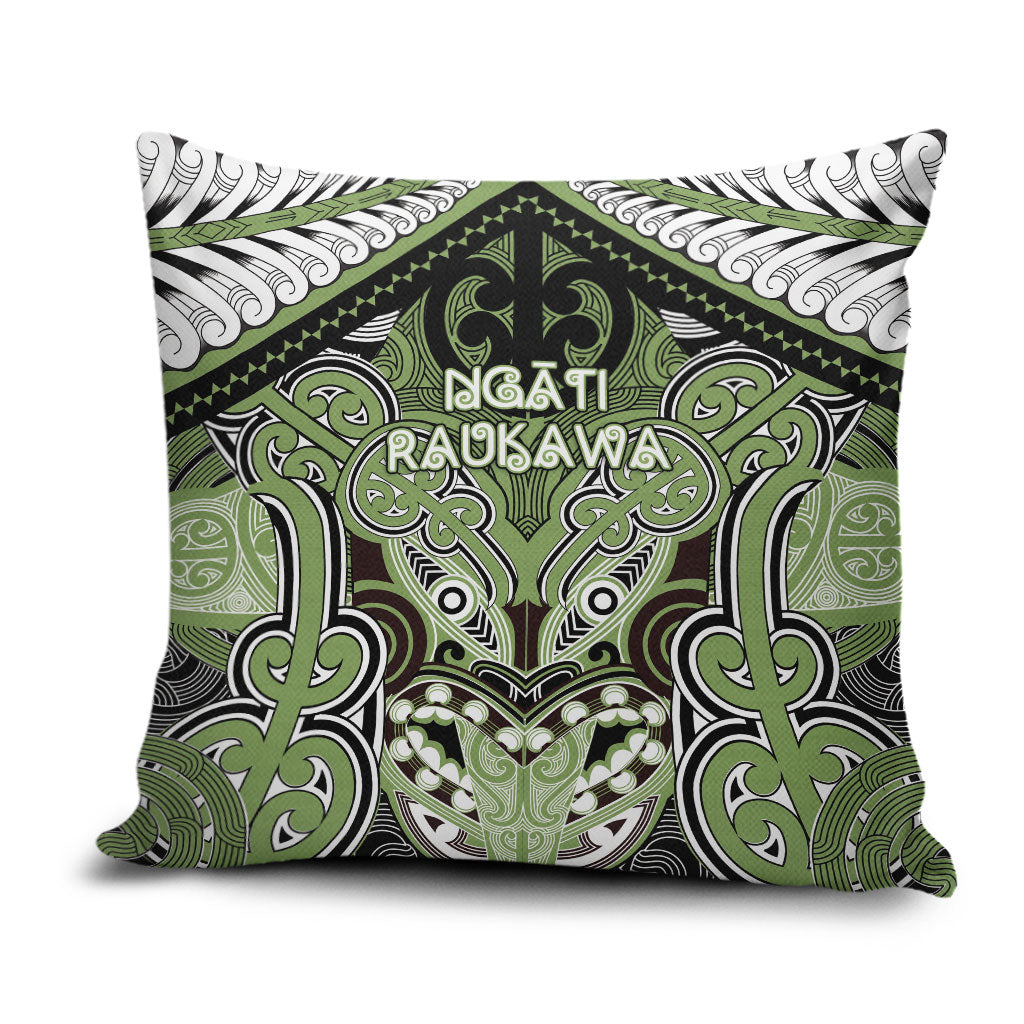 Aotearoa Iwi Ngati Raukawa Pillow Cover Maori Kowhaiwhai Pattern