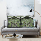 Aotearoa Iwi Ngati Raukawa Pillow Cover Maori Kowhaiwhai Pattern