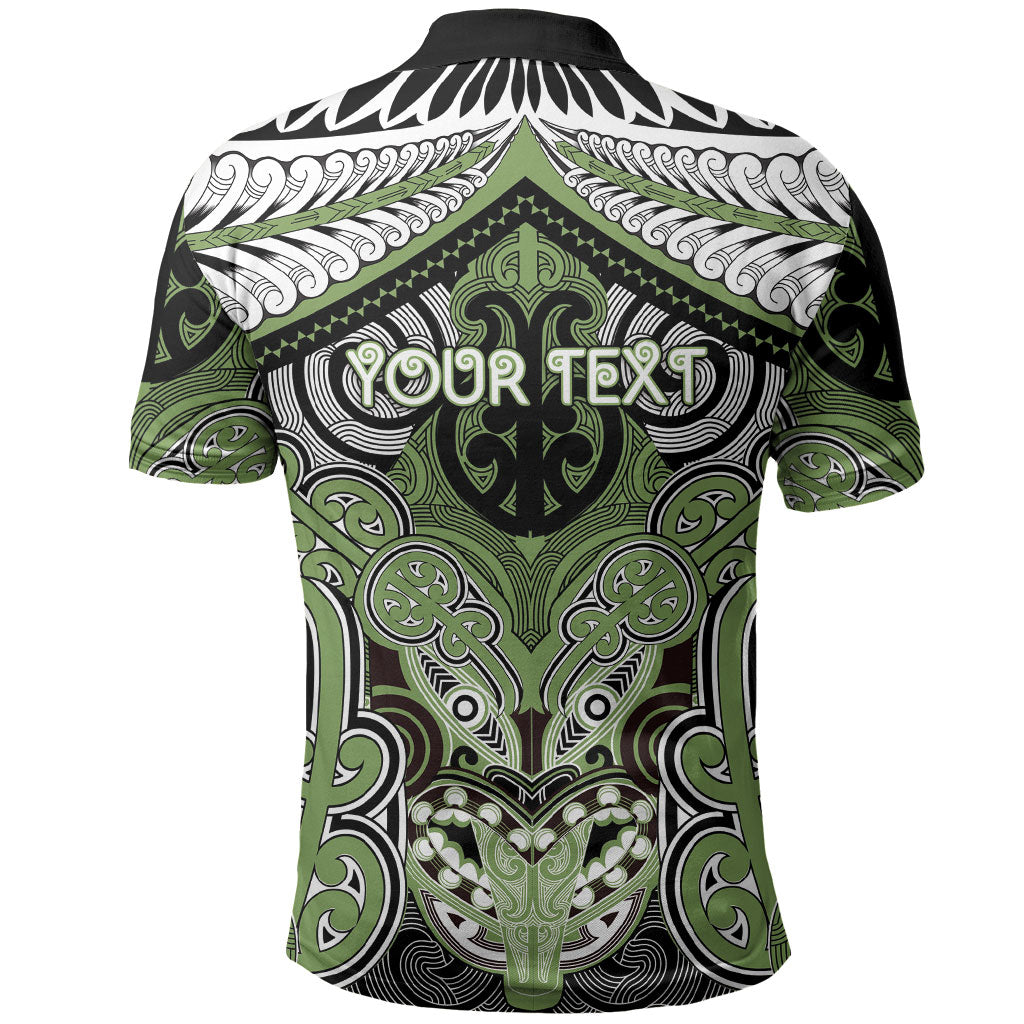 Aotearoa Iwi Ngati Raukawa Personalised Polo Shirt Maori Kowhaiwhai Pattern
