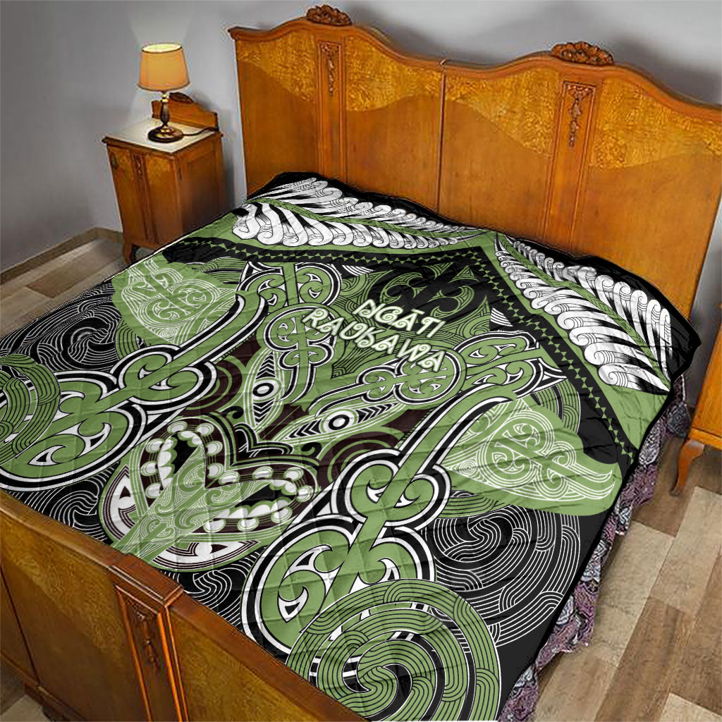 Aotearoa Iwi Ngati Raukawa Quilt Maori Kowhaiwhai Pattern