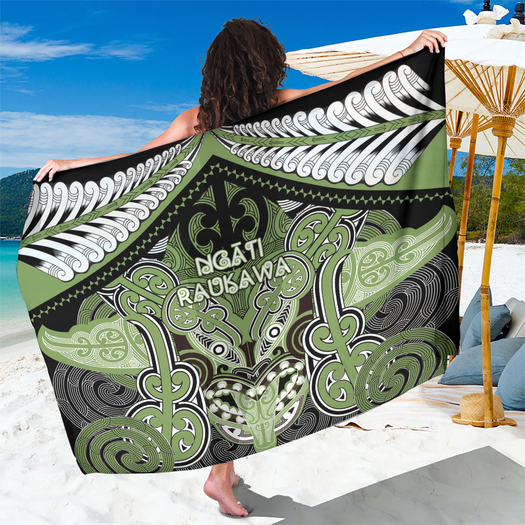 Aotearoa Iwi Ngati Raukawa Sarong Maori Kowhaiwhai Pattern