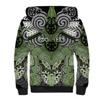 Aotearoa Iwi Ngati Raukawa Personalised Sherpa Hoodie Maori Kowhaiwhai Pattern