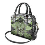 Aotearoa Iwi Ngati Raukawa Shoulder Handbag Maori Kowhaiwhai Pattern
