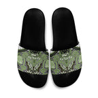 Aotearoa Iwi Ngati Raukawa Slide Sandals Maori Kowhaiwhai Pattern