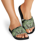 Aotearoa Iwi Ngati Raukawa Slide Sandals Maori Kowhaiwhai Pattern