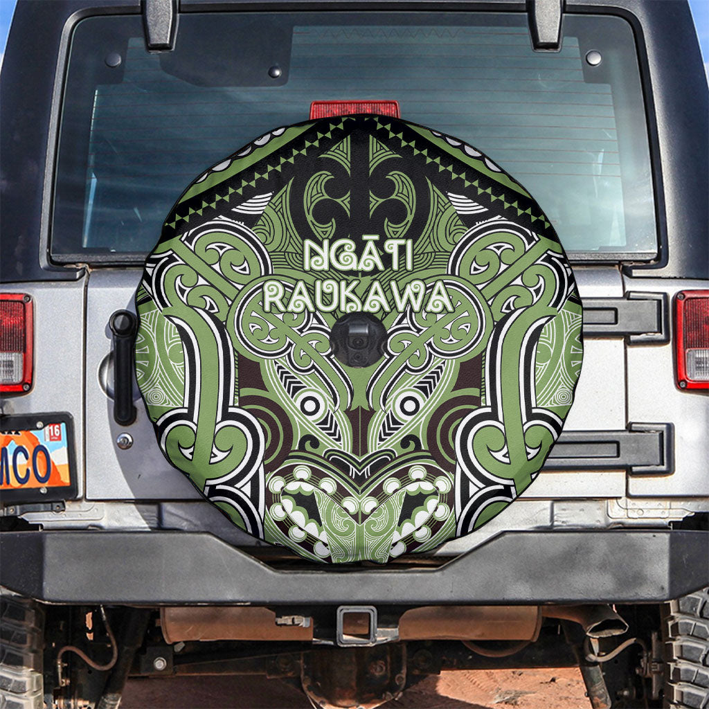 Aotearoa Iwi Ngati Raukawa Spare Tire Cover Maori Kowhaiwhai Pattern