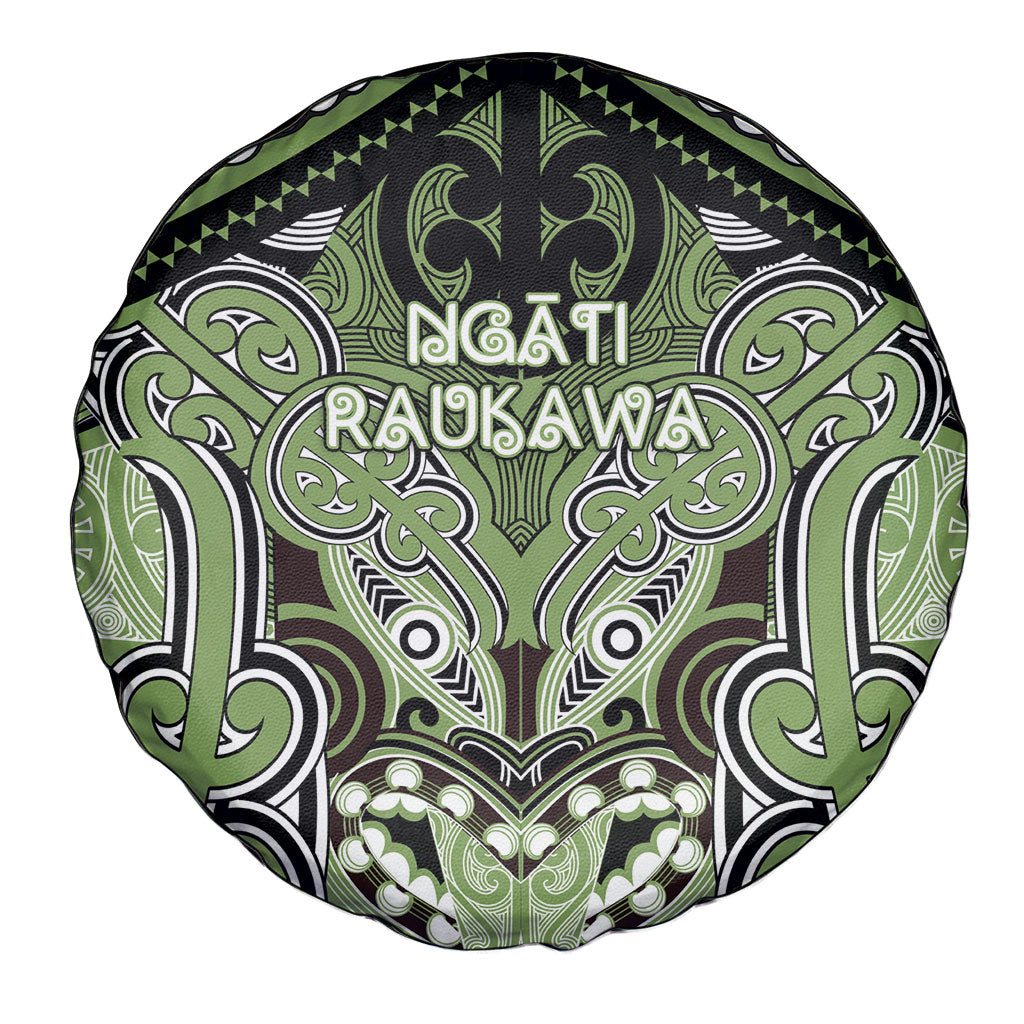 Aotearoa Iwi Ngati Raukawa Spare Tire Cover Maori Kowhaiwhai Pattern