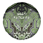 Aotearoa Iwi Ngati Raukawa Spare Tire Cover Maori Kowhaiwhai Pattern