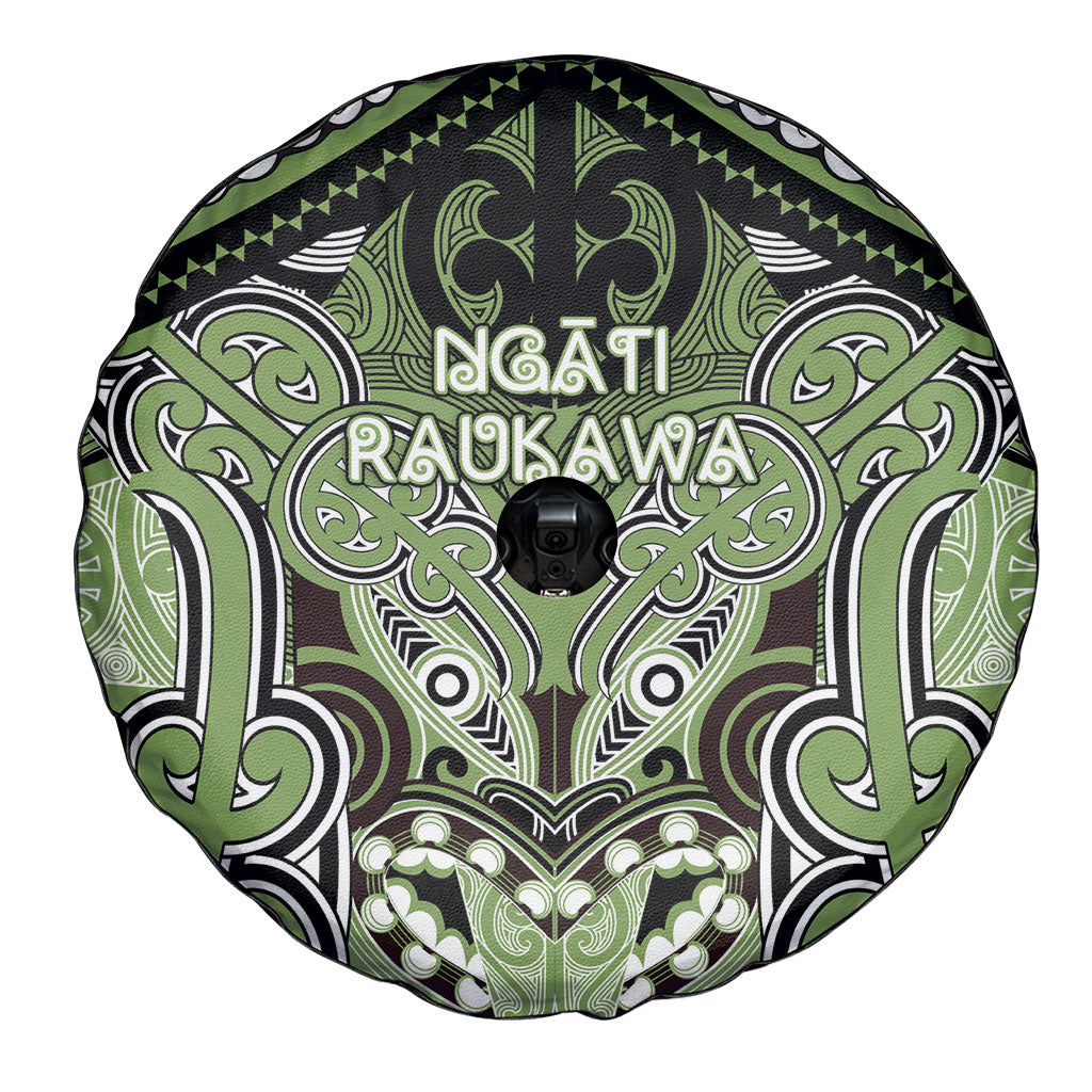 Aotearoa Iwi Ngati Raukawa Spare Tire Cover Maori Kowhaiwhai Pattern