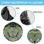 Aotearoa Iwi Ngati Raukawa Spare Tire Cover Maori Kowhaiwhai Pattern