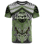 Aotearoa Iwi Ngati Raukawa Personalised T Shirt Maori Kowhaiwhai Pattern