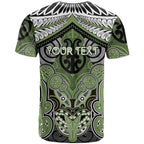 Aotearoa Iwi Ngati Raukawa Personalised T Shirt Maori Kowhaiwhai Pattern
