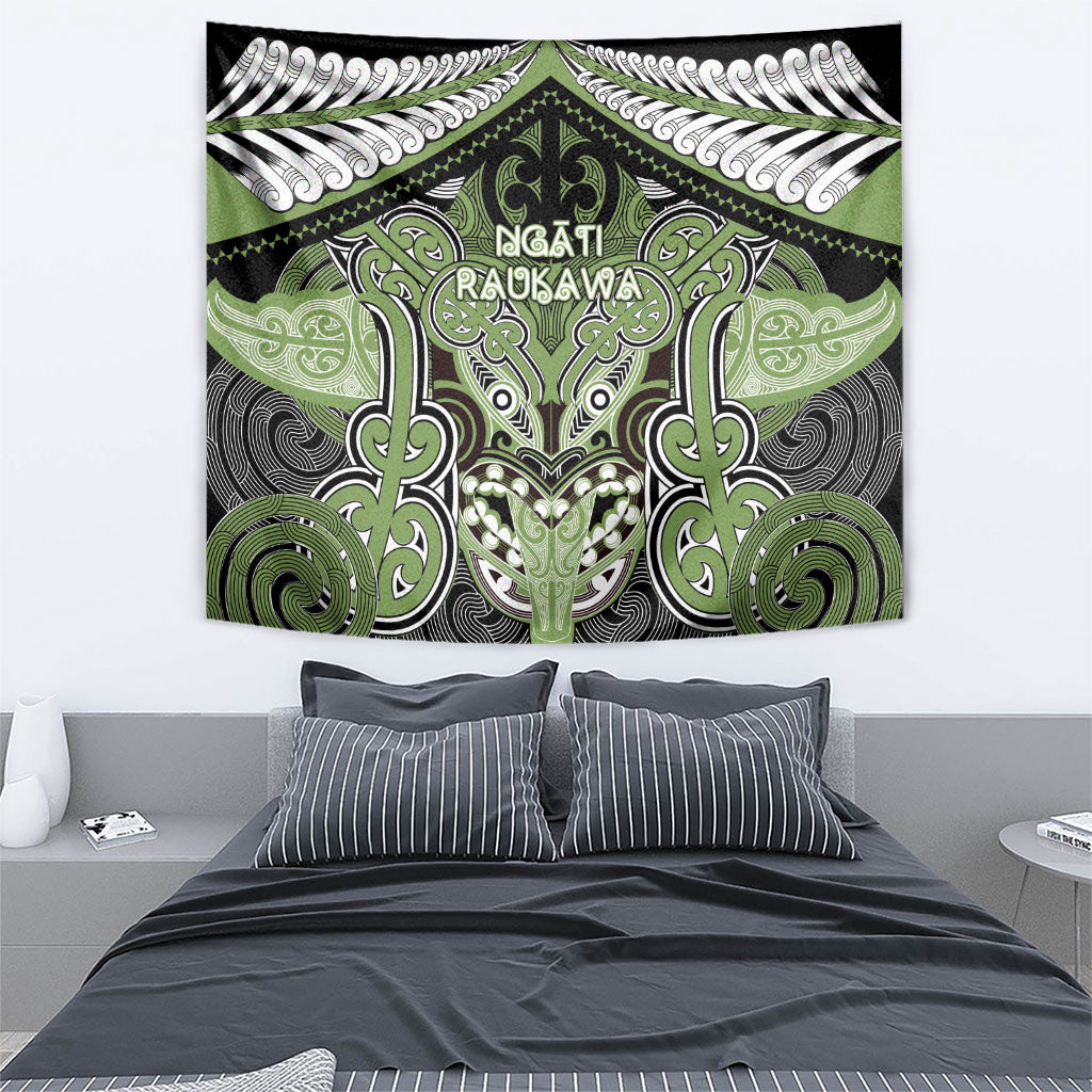 Aotearoa Iwi Ngati Raukawa Tapestry Maori Kowhaiwhai Pattern
