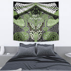 Aotearoa Iwi Ngati Raukawa Tapestry Maori Kowhaiwhai Pattern