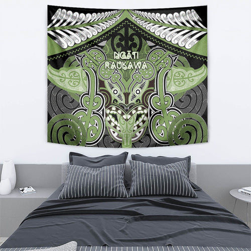 Aotearoa Iwi Ngati Raukawa Tapestry Maori Kowhaiwhai Pattern