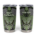 Aotearoa Iwi Ngati Raukawa Personalised Tumbler Cup Maori Kowhaiwhai Pattern