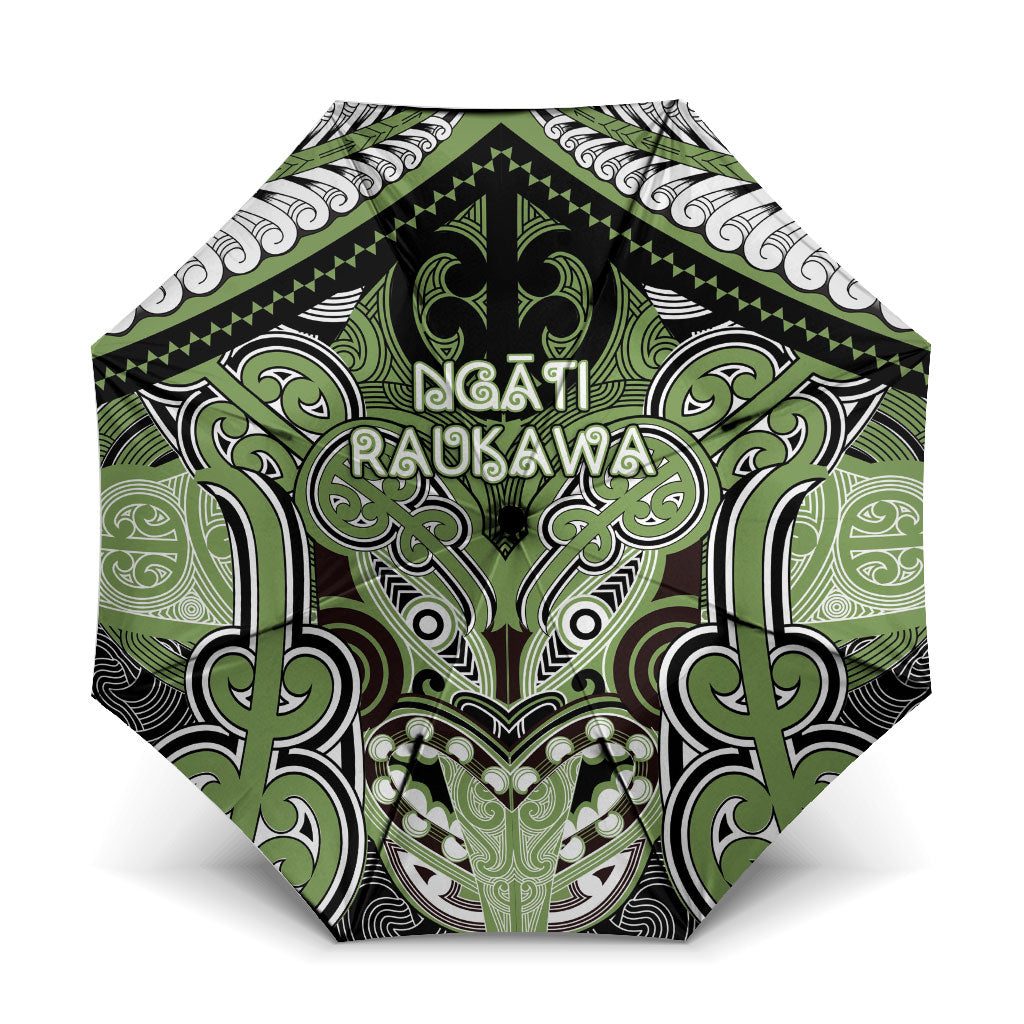 Aotearoa Iwi Ngati Raukawa Umbrella Maori Kowhaiwhai Pattern
