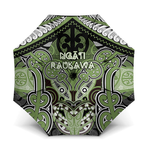 Aotearoa Iwi Ngati Raukawa Umbrella Maori Kowhaiwhai Pattern