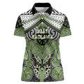 Aotearoa Iwi Ngati Raukawa Personalised Women Polo Shirt Maori Kowhaiwhai Pattern