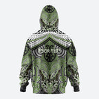 Aotearoa Iwi Ngati Raukawa Personalised Zip Hoodie Maori Kowhaiwhai Pattern