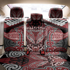 Aotearoa Iwi Ngati Toa Back Car Seat Cover Maori Kowhaiwhai Pattern