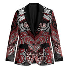 Aotearoa Iwi Ngati Toa Personalised Blazer Maori Kowhaiwhai Pattern