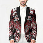 Aotearoa Iwi Ngati Toa Personalised Blazer Maori Kowhaiwhai Pattern