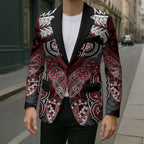 Aotearoa Iwi Ngati Toa Personalised Blazer Maori Kowhaiwhai Pattern
