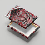 Aotearoa Iwi Ngati Toa Canvas Wall Art Maori Kowhaiwhai Pattern