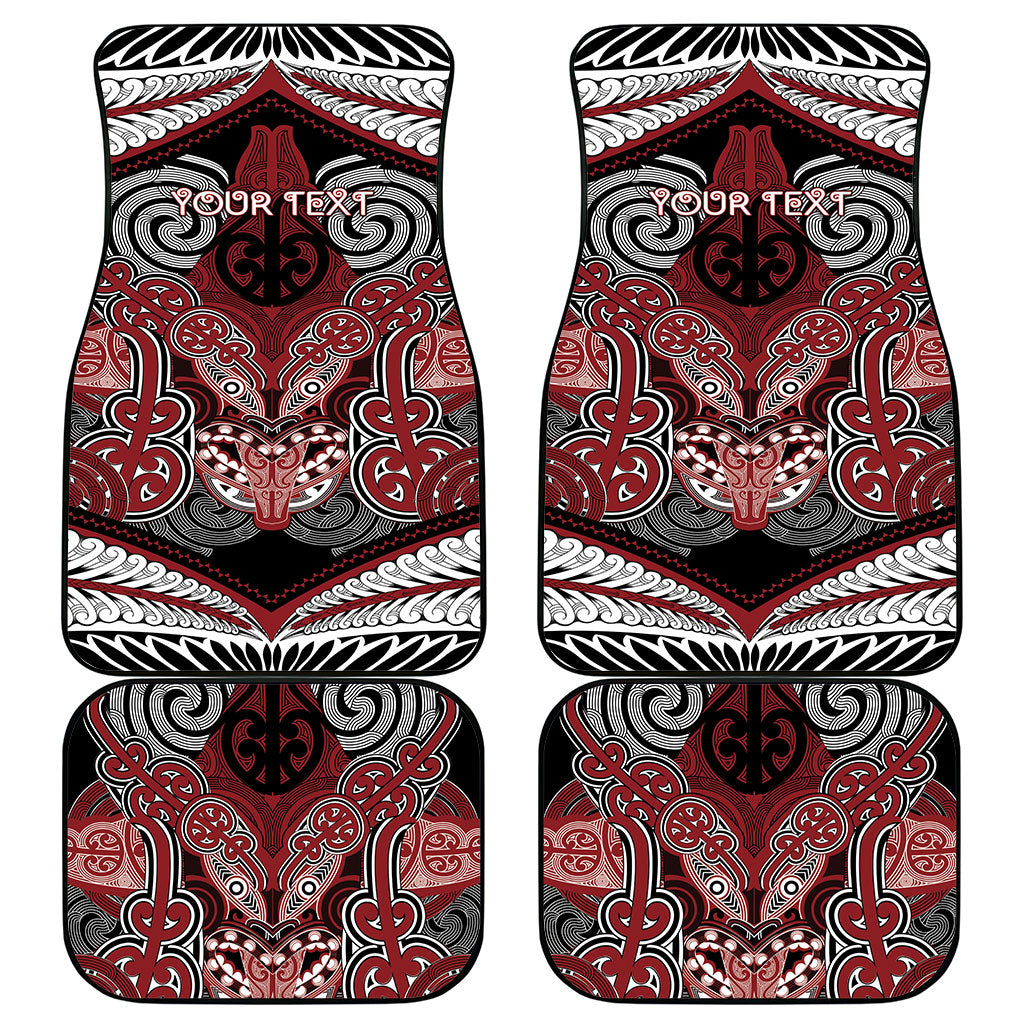 Aotearoa Iwi Ngati Toa Personalised Car Mats Maori Kowhaiwhai Pattern