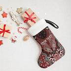 Aotearoa Iwi Ngati Toa Personalised Christmas Stocking Maori Kowhaiwhai Pattern