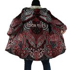Aotearoa Iwi Ngati Toa Personalised Cloak Maori Kowhaiwhai Pattern