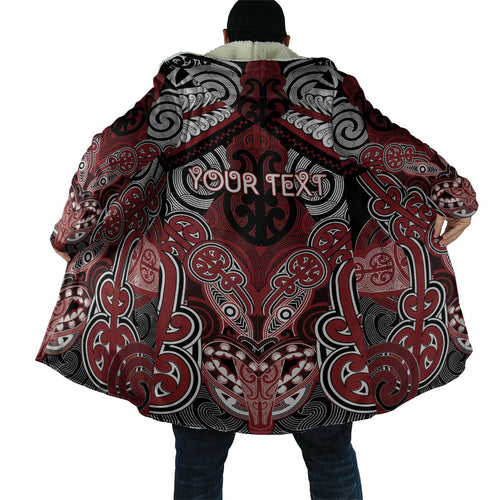 Aotearoa Iwi Ngati Toa Personalised Cloak Maori Kowhaiwhai Pattern