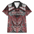 Aotearoa Iwi Ngati Toa Personalised Hawaiian Shirt Maori Kowhaiwhai Pattern