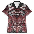 Aotearoa Iwi Ngati Toa Personalised Hawaiian Shirt Maori Kowhaiwhai Pattern