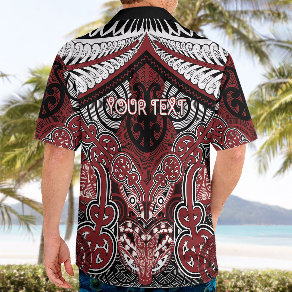 Aotearoa Iwi Ngati Toa Personalised Hawaiian Shirt Maori Kowhaiwhai Pattern