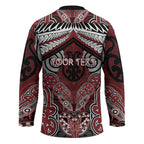 Aotearoa Iwi Ngati Toa Personalised Hockey Jersey Maori Kowhaiwhai Pattern