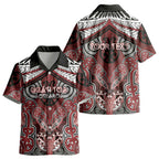 Aotearoa Iwi Ngati Toa Personalised Kid Hawaiian Shirt Maori Kowhaiwhai Pattern