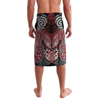 Aotearoa Iwi Ngati Toa Personalised Lavalava Maori Kowhaiwhai Pattern