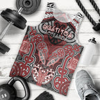 Aotearoa Iwi Ngati Toa Personalised Men Tank Top Maori Kowhaiwhai Pattern