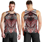 Aotearoa Iwi Ngati Toa Personalised Men Tank Top Maori Kowhaiwhai Pattern