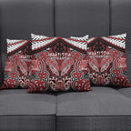 Aotearoa Iwi Ngati Toa Pillow Cover Maori Kowhaiwhai Pattern