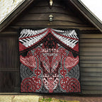 Aotearoa Iwi Ngati Toa Quilt Maori Kowhaiwhai Pattern