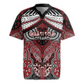 Aotearoa Iwi Ngati Toa Personalised Rugby Jersey Maori Kowhaiwhai Pattern
