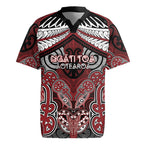 Aotearoa Iwi Ngati Toa Personalised Rugby Jersey Maori Kowhaiwhai Pattern