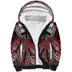 Aotearoa Iwi Ngati Toa Personalised Sherpa Hoodie Maori Kowhaiwhai Pattern