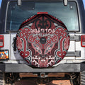 Aotearoa Iwi Ngati Toa Spare Tire Cover Maori Kowhaiwhai Pattern