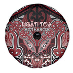 Aotearoa Iwi Ngati Toa Spare Tire Cover Maori Kowhaiwhai Pattern