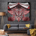 Aotearoa Iwi Ngati Toa Tapestry Maori Kowhaiwhai Pattern