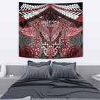 Aotearoa Iwi Ngati Toa Tapestry Maori Kowhaiwhai Pattern